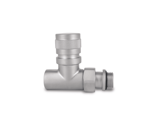 Вентиль на подачу прямой SR Rubinetterie Tondera 1/2 цвет хром матовый 0612-1500CS00