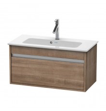Duravit Ketho Тумба подвесная, 80x38.5х41, с раковиной, 1 выдв. ящик, цвет: тичинская вишня. KT642307373,  2342830000