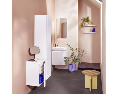 Burgbad B.ME Комплект мебели 50х34х64см., DX, подвесной, 1 дверца, c раковиной, с 1 отв., цвет: белый матовый. SGUC050RF5981G0126C0037*1, SIIN040 Burgbad B.ME Комплект мебели 50х34х64см., DX, подвесной, 1 дверца, c раковиной, с 1 отв., цвет: белый матовый. SGUC050RF5981G0126C0037*1, SIIN040