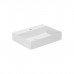 Azzurra Elegance Squared Раковина подвесная/накладная, 60x45xH12,5 см, 1 отв., цвет: Bianco lucido. ELLP060450QMBI/(EQA60M bi)*1