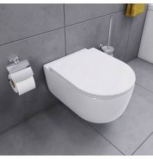 DX86C1700SC Унитаз подвесной безободковый, с сиденьем микролифт