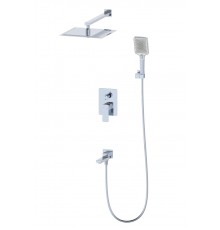 Душевой комплект Wonzon   Woghand WW-88939003-CR, С ВНУТРЕННЕЙ ЧАСТЬЮ, хром