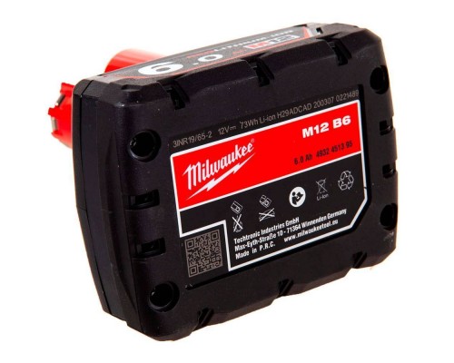 Аккумулятор Milwaukee M12 B6 (6Ah Li-Ion) Аккумулятор Milwaukee M12 B6 (6Ah Li-Ion)
