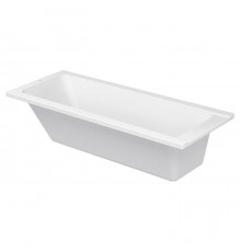Duravit D-Code  Ванна акриловая прямоугольная 170х50x40см, встраиваемая, с 1 наклоном для спины, выпуск центральный , цвет: белый. 700099000000000,  790227000001000