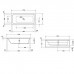 Duravit D-Code  Ванна акриловая прямоугольная 170х50x40см, встраиваемая, с 1 наклоном для спины, выпуск центральный , цвет: белый. 700099000000000,  790227000001000