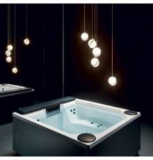 Gruppo Treesse Quarz Light 235 Минибассейн 235х215х90см., отдельностоящий, с панелями, с крышкой, цвет белый. PQ2352BN00GR