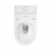 Duravit White Tulip Моноблок 37x65 см, безободковый, слив универсальный, HygieneGlaze, цвет: белый. 0933100005, 2197092000