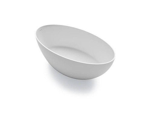Gruppo Treesse Bali Ванна отдельностоящая 160x85x62h cм, с сливом-переливом и сифоном, Solid Surface, цвет: белый матовый. V026BO Gruppo Treesse Bali Ванна отдельностоящая 160x85x62h cм, с сливом-переливом и сифоном, Solid Surface, цвет: белый матовый. V026BO