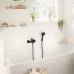 Hansgrohe Rebris S Смеситель для ванны, настенный, цвет: черный матовый. 72440670