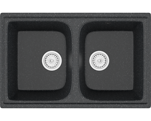 Мойка кухонная Domaci Бьелла DMC-15 черная