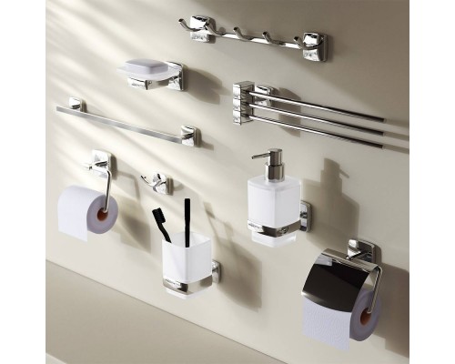 A9032700 Тройная вешалка-вертушка для полотенец, 40 см