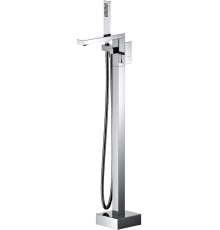 Напольный смеситель для ванны с душем AQUATEK Либра AQ1645CR с внутренней частью, хром