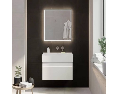 Kerama Marazzi Logica Тумба подвесная 67x46x40.3см., 2 ящика, цвет: белоснежный. LOG.70.2\WHT