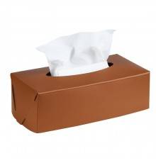 ADJ Салфетница Kleenex, 23x12xH7,5 см., цвет: коньяк/бордо. 0016.09/30