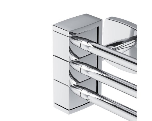 A9032700 Тройная вешалка-вертушка для полотенец, 40 см