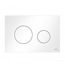 TECEloop 9240926 Панель смыва, 2 режима, 220х150х5 мм, пластик, белая матовая 9240926