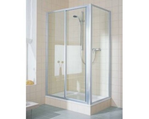 KERMI Ibiza2000 Душевой угол раздвижной 120x80x185см., цвет: серебро/Arena C. I2 ST2 120181NK+TWO 080181NK