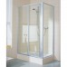 KERMI Ibiza2000 Душевой угол раздвижной 120x80x185см., цвет: серебро/Arena C. I2 ST2 120181NK+TWO 080181NK