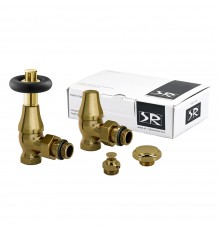 Комплект термостатический SR Rubinetterie серия Old Style 1/2 угловой цвет бронза K367-1500Z000