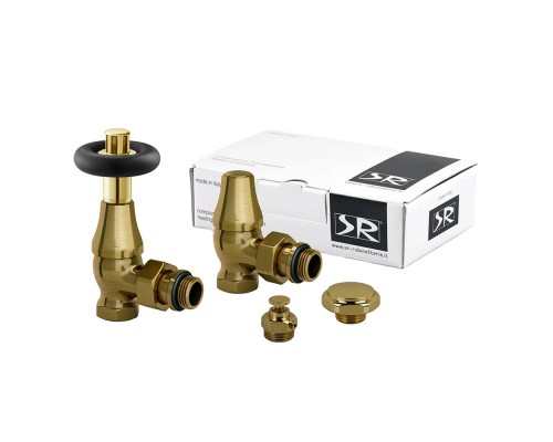 Комплект термостатический SR Rubinetterie серия Old Style 1/2 угловой цвет бронза K367-1500Z000