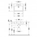 Duravit Vero Раковина 60х46.5см., накладная, 1 отв., цвет: белый. 0454600000