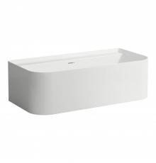 Laufen Sonar Ванна 160x81х53см, пристенная, 5 отв., со слив-переливом, материалл: Marbond, цвет: белый. 2.2034.7.000.036.1