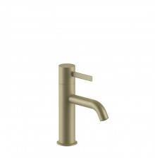 Fantini AF/21 Смеситель для раковины, 1 отв., излив: 126 мм, цвет: Matt British Gold PVD. 27 P6 A704WF