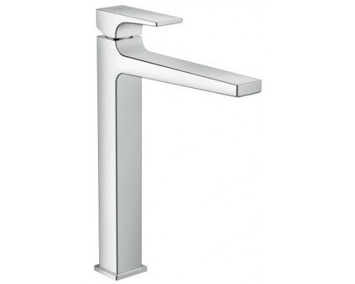 HG 32 512 000 Metropol Смеситель для свободностоящей раковины 259 мм, Push-Open 32512000