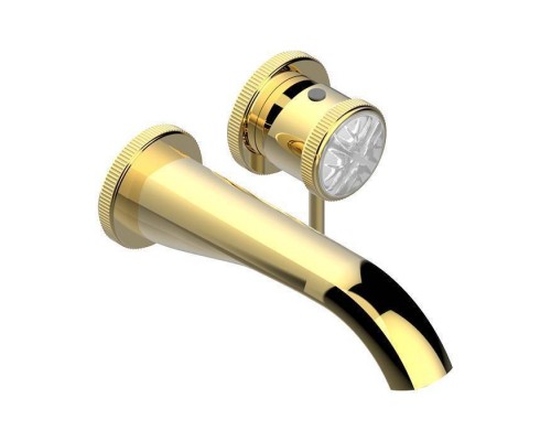 THG Hirondelles Смеситель для раковины, встраиваемый, цвет: Polished gold. G00-A00-5840/MA,  A4J-F01-6541B