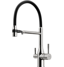 Смеситель для кухни Sancos Garda SC4009BN с гибким изливом, брашированный никель