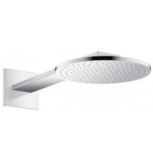 AX 35 296 000 ShowerSolutions Верхний душ Ø250 мм, 2 реж., мет., бок. кроншт. 450 мм (вн. м. ч.) 35296000