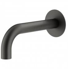 Plumberia Selection IXO Излив для ванны, настенный, длина 21см., цвет: графит. SPT0058GR