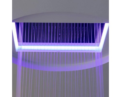 Antonio Lupi Душевая система Meteo Встраиваемая 75 x 52 x 11 см с подсветкой LED RGB. METEO3C.BAL Antonio Lupi Душевая система Meteo Встраиваемая 75 x 52 x 11 см с подсветкой LED RGB. METEO3C.BAL