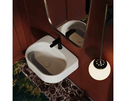 Artceram Wonder Раковина 48х44см., накладная/подвесная, 1 отв., Saniglaze, цвет: белый. WNL004 01 34