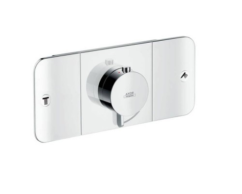 Axor One Смеситель для душа, термостатический, 2 потребителя и 1 доп. потребитель, внешняя часть, цвет: хром. 45712000