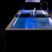 Laufen Kartell Ванна 170x86x44см, отдельностоящая, с слив-переливом с подсветкой, сист. подъема, материал: композит, цвет: белый. 2.2433.2.000.616.1