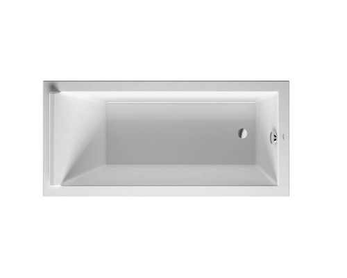 Duravit STARCK Ванна акриловая  прямоугольный вариант 170x80х46см, встраиваемая или с панелями , с 1 наклоном  для спины ,  цвет: белый. 790100000000000,  790285000001000,  700336000000000