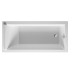 Duravit STARCK Ванна акриловая  прямоугольный вариант 170x80х46см, встраиваемая или с панелями , с 1 наклоном  для спины ,  цвет: белый. 790100000000000,  790285000001000,  700336000000000
