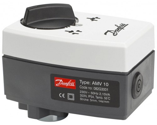 Электропривод Danfoss AMV 10 230В 14с/мм 5мм 300Н. 082G3001