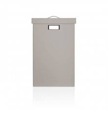 Decor Walther Brownie WB Корзина для белья / Имитация кожи, цвет: тауп. 0924749