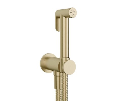 Gessi Transparenze Гигиенический душ, настенный, цвет: Brushed Brass PVD. 14331#727