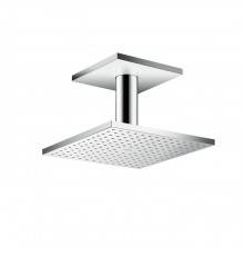 Axor ShowerSolution Верхний душ, 250x250мм, 2jet, с держателем 100мм, потолочный монтаж, цвет: хром 	. 35312000
