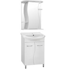 Мебель для ванной комнаты Style Line Эко Стандарт №12 50, напольная, белая