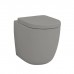 Artceram FILE 2.0 Унитаз безободковый, напольный приставной, 36х52 см, цвет grigio oliva. FLV005 15 00