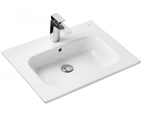 Roca 7.3279.9.E00.0 Victoria-N Раковина мебельная 605х460х160 мм, с отв. под смес., с отв. перел. 32799E000