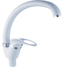 Смеситель для кухни Cron CN03 CN4103-8 белый