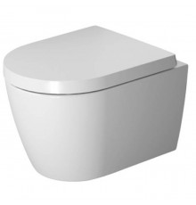 Duravit ME by Starck Унитаз подвесной 48х37см, Compact Rimless без смывного края, с вертикальным смывом, вкл. крепление Durafix, 4,5л. с HygieneGlaze. 2530092000