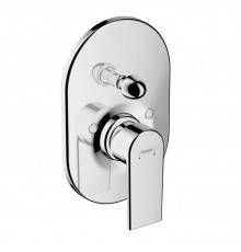 Hansgrohe Vernis Shap Смеситель для ванны, однорычажный, встраиваеемый, внешняя часть, цвет: хром . 71458000