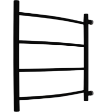 Полотенцесушитель водяной Melodia della vita Classica MTRCA5060bk П4 50х60, черный