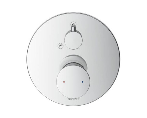 Duravit White Tulip Смеситель для ванны, встраиваемый, цвет: хром. WT5210018010